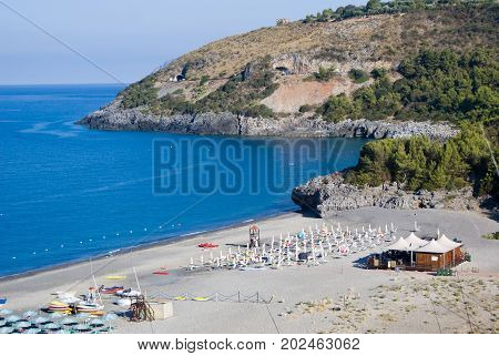 A Beach, Cilento In Italy