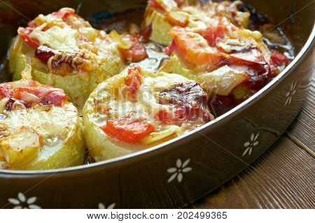 Turkish Dish Of Zucchini