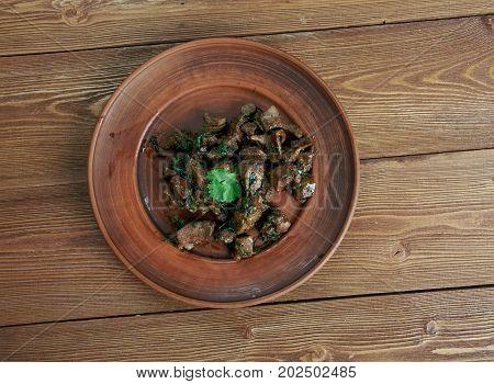 Appetizer Beef Liver