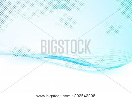Blue Abstract Vector Photo Free Trial Bigstock