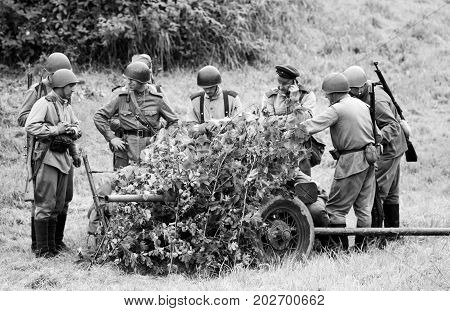 The VIII International Festival of Military History and remake for the battle 