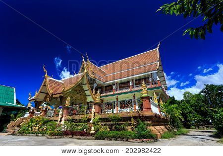 Wat Pa Prao Nok Temple In Chiang Mai, Thailand