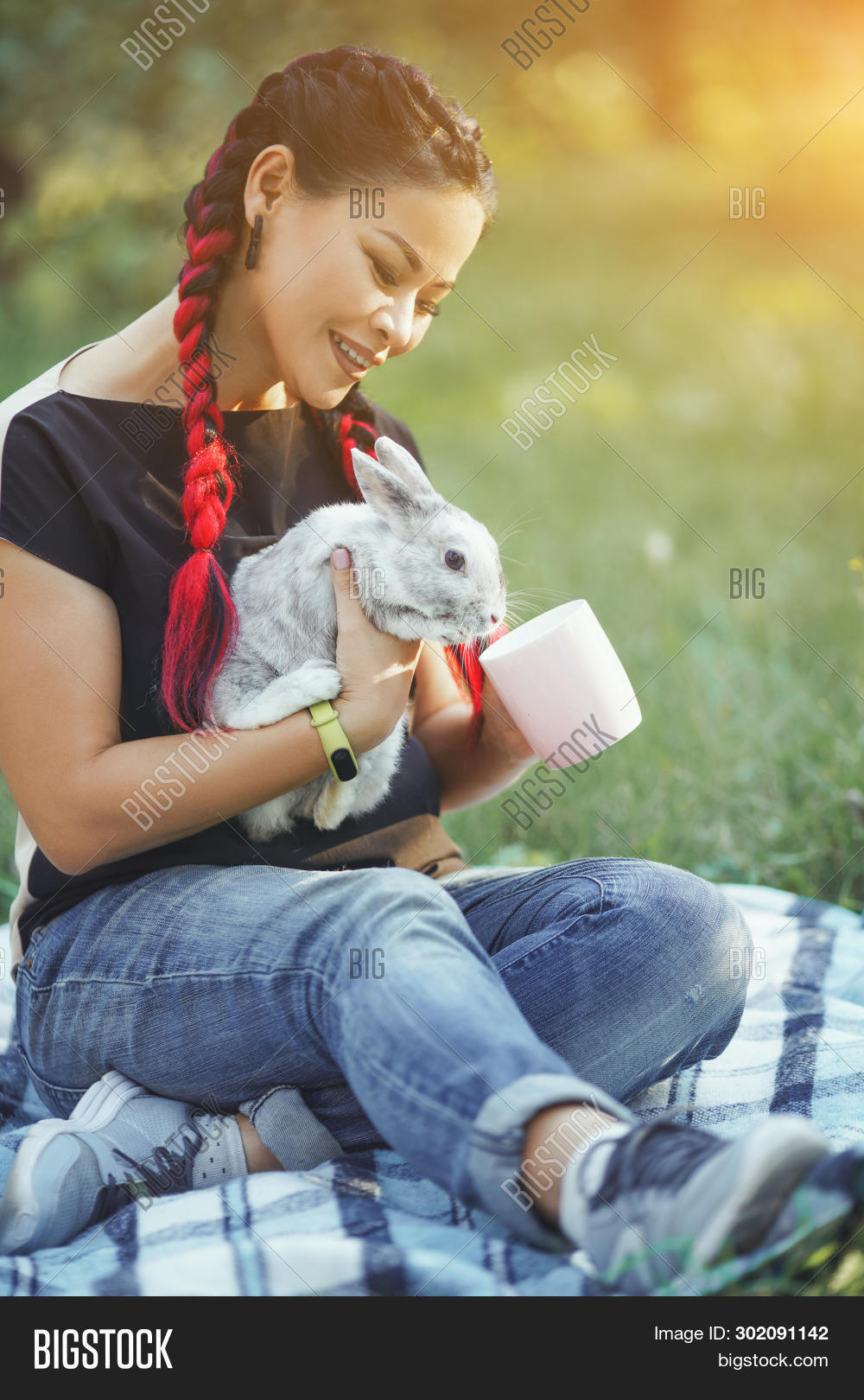 Pretty Asian Girl Hair Image Photo Free Trial Bigstock