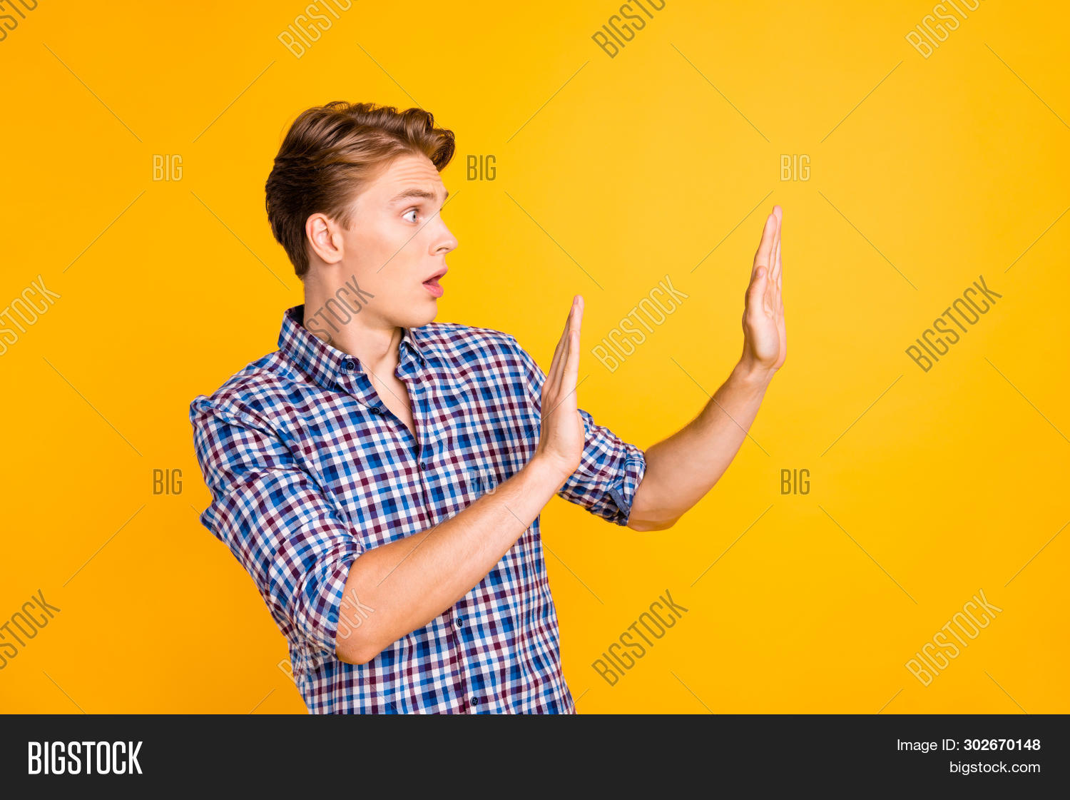 Close Side Profile Image Photo Free Trial Bigstock