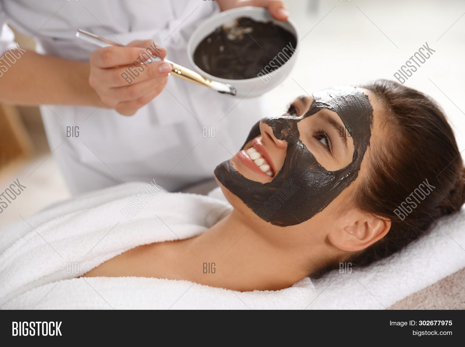 Cosmetologist Applying Image & Photo (Free Trial) Bigstock