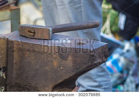 Blacksmith Tools And Fixtures For Hand Forged Metal