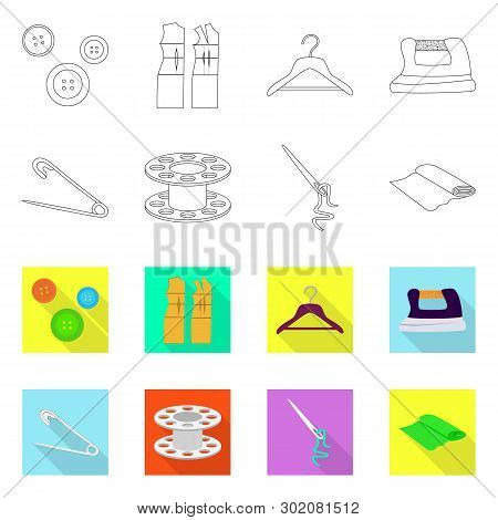 Vector Illustration Of Craft And Handcraft Icon. Collection Of Craft And Industry Stock Vector Illus