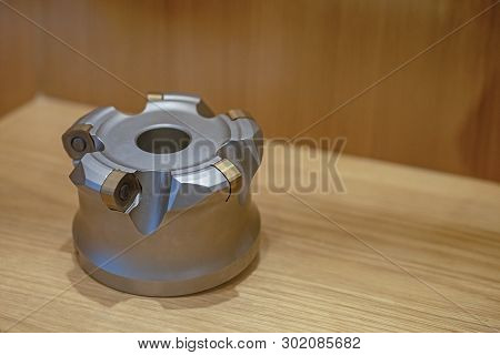 Indexable Tool On The Table For Cnc Machines