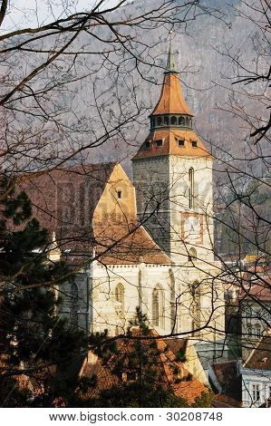 Black church cathedral, Brasov, Romania
