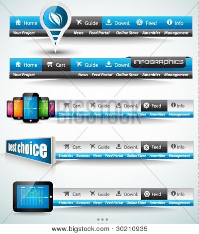 I modelli Premium e roba Web master collection: grafici, istogrammi, frecce, grafico, infografica, 