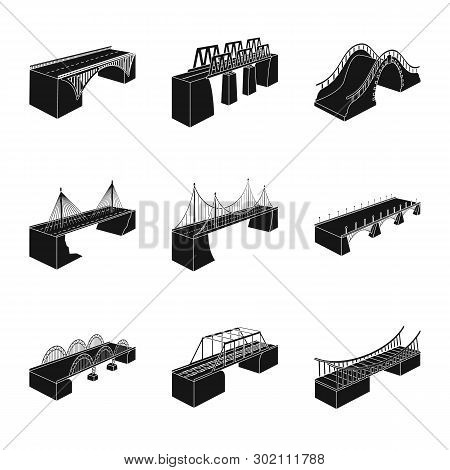 Vector Design Of Construct And Side Icon. Set Of Construct And Architecture Stock Vector Illustratio