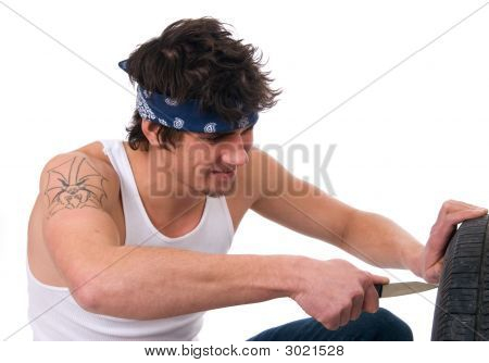 タイヤ スラッシャー