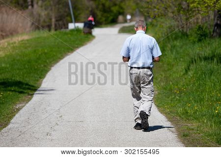 May 14 2019 Windsor Ontario Canada Street Photography Man Someone Anyone Somebody Anybody Walking Aw