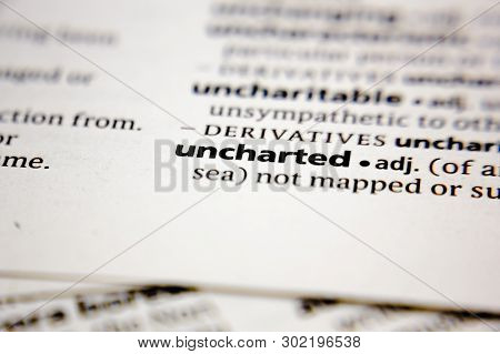 Word Or Phrase Uncharted In A Dictionary.