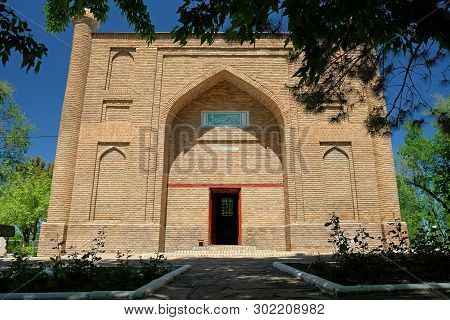 The Ancient Monument Of Architecture Of The 11th Centure, Mausoleum Of Karakhan, Taraz City, Kazakhs