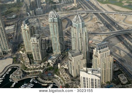 Edifícios de Dubai Marina