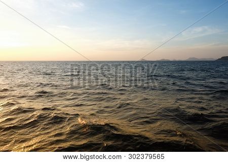 Samaesarn Island In Evening Sunset View ,chong Samaesarn Is A Popular Tourist Destination Thailand.