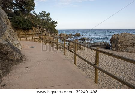Cala De Sant Francesc In Blanes, Costa Brava