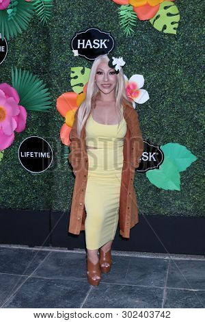 LOS ANGELES - MAY 20:  Jasmine Arteaga Sorge at the Lifetime TV Summer Luau at the W Hotel on May 20, 2019 in Westwood, CA