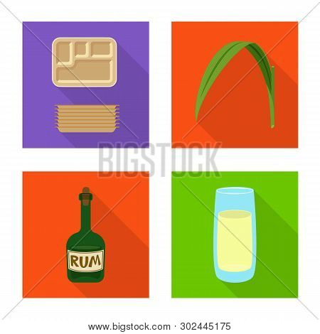 Vector Design Of Plant And Plantation Icon. Collection Of Plant And Agriculture  Stock Vector Illust
