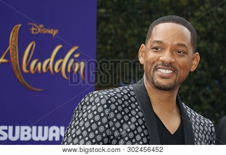 Will Smith at the Los Angeles premiere of 'Aladdin' held at the El Capitan Theatre in Hollywood, USA on May 21, 2019.