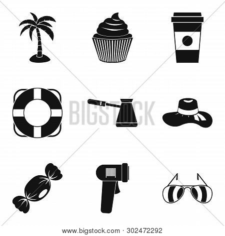 Creamer Icons Set. Simple Set Of 9 Creamer Icons For Web Isolated On White Background