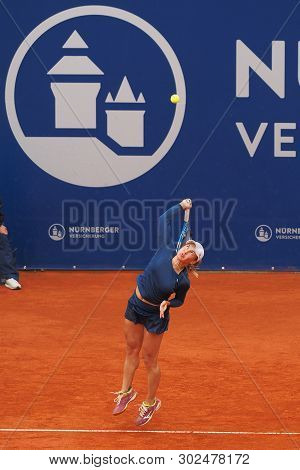 Nuremberg, Germany - May 22, 2019: Kazach Tennis Player Yulia Putintseva At The Euro 250.000 Wta Ver
