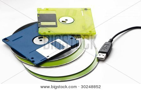 dischi e floppy disk