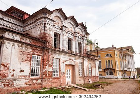 Cathedral Of The Transfiguration. Spaso-sumorin Monastery. Totma. Vologda Region. Russia