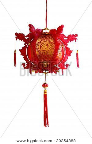 Rote Papierlaterne Chinesisch, Chinesisches Neujahr zu feiern