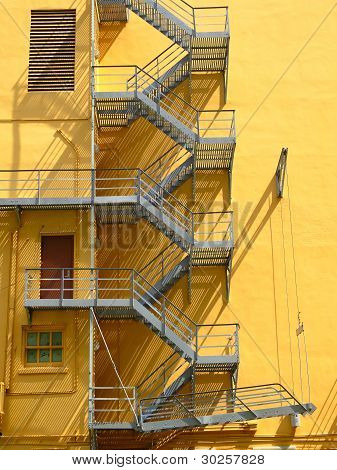 escalier de secours
