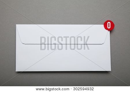 Newsletter Notification, Subscribe Email. Information Message, Marketing Envelope.