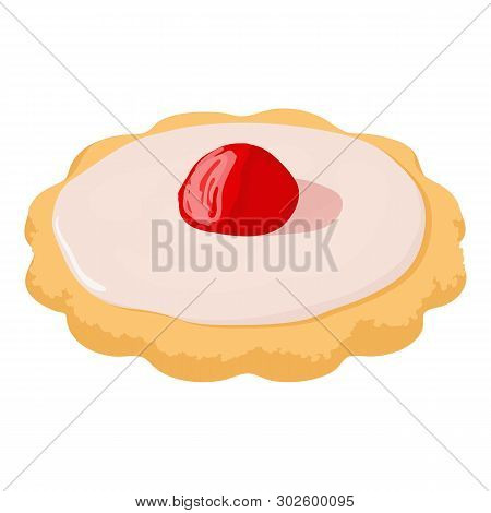 Capcake Icon. Isometric Illustration Of Capcake Icon For Web