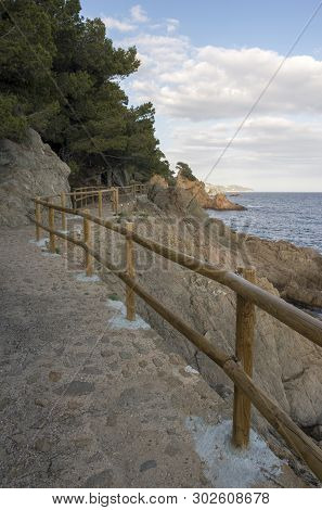 Cala De Sant Francesc In Blanes, Costa Brava