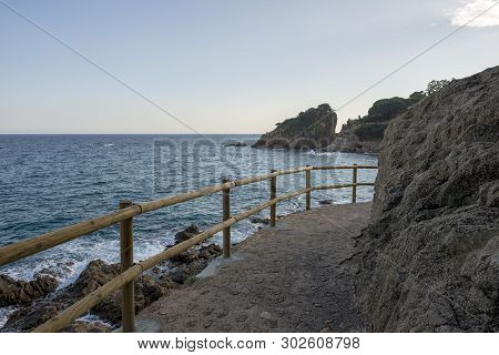 Cala De Sant Francesc In Blanes, Costa Brava