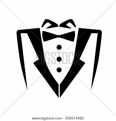 Mens Wedding Suit Isolated Icon Design, Vector Illustration Graphic