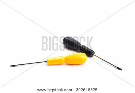 Screwdriver Type Torx Isolated On White. - Image