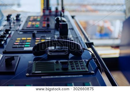 Bridge Ship Equipment Of Offshore Dp Vessel