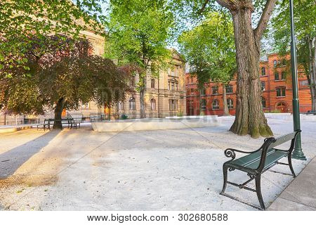 Trondheim, Norway 07/14/2018 : Memorial  In The Tordenskioldsparken For The Victims Of The Terrorist