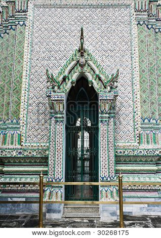 Dekoráció a Wat Phra Kaew