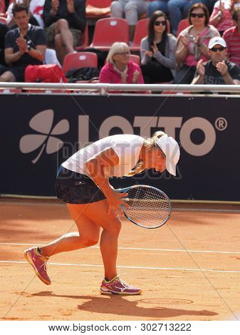 Nuremberg, Germany - May 23, 2019: Kazach Tennis Player Yulia Putintseva At The Euro 250.000 Wta Ver