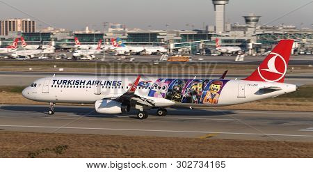 Airplane Takeoff From Airport