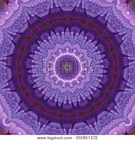 Kaleidoscope Abstractart Beautiful Fantasy Fractal Graphic Illustration