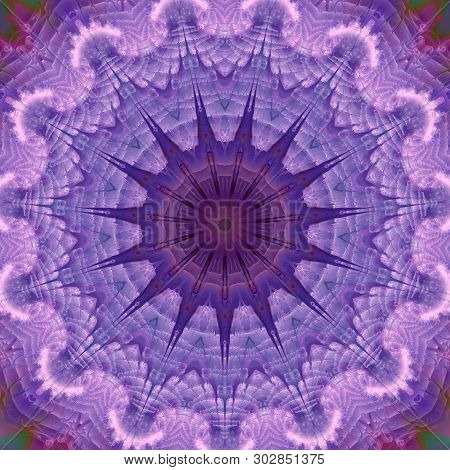 Kaleidoscope Abstractart Beautiful Fantasy Fractal Graphic Illustration