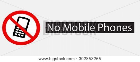 No Use Mobile Phone Prohibited Area H
