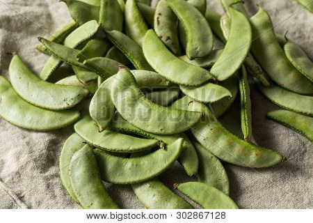 Raw Green Organic Indian Desi Papdi