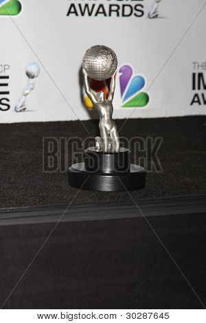 LOS ANGELES - FEB 17: NAACP Image Award i presserummet af 43rd NAACP Image Awards på Shr
