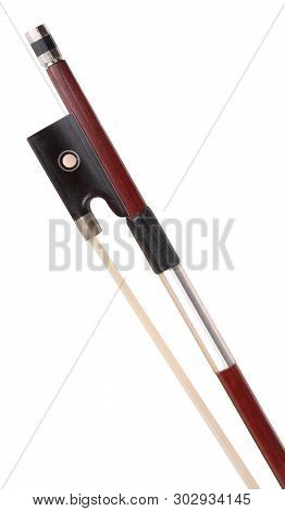 Violin Bow Isolated At Dry Sunny Summer Day