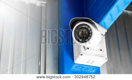 Cctv Surveillance Security Camera Video Equipment Concept - Cctv Surveillance Security Camera Inside