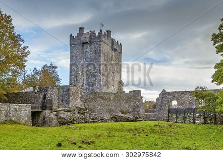 Aughnanure Castle Is A Tower House Was Built In The 16th Century In Oughterard, County Galway, Irela